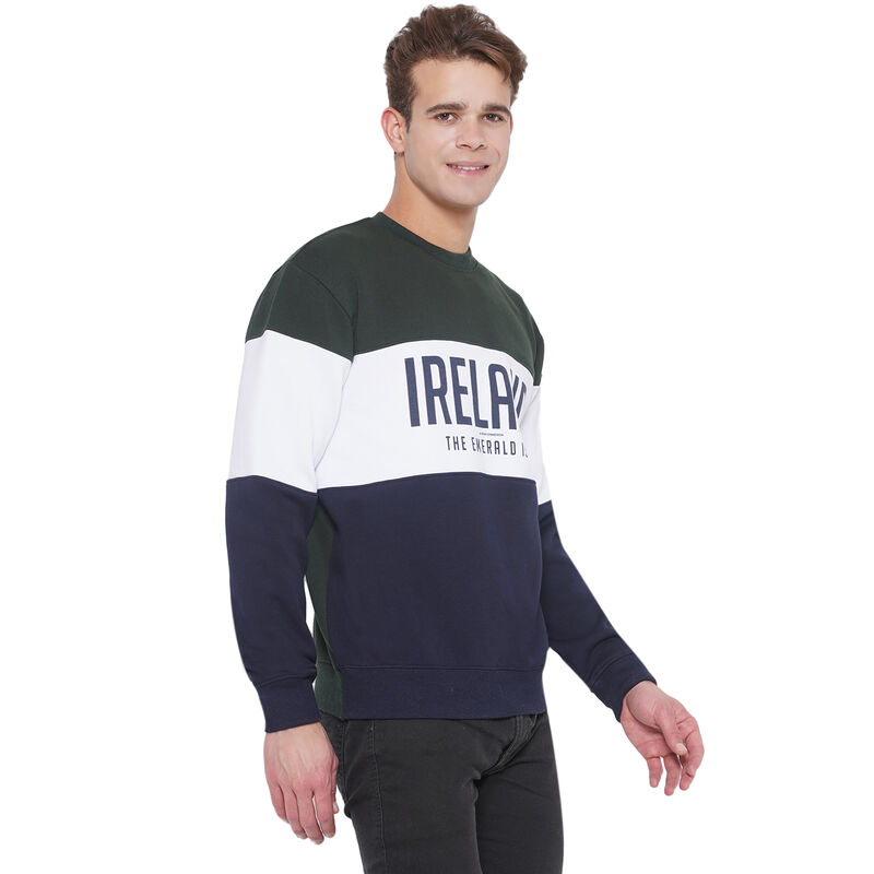 Ireland Color Block Unisex Sweatshirt